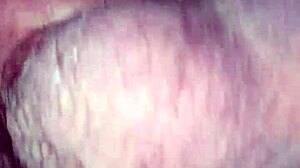 Doggie style pounding with big pussy lips bent over