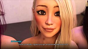 Wvm 157: sexy foursome contrasts teen innocence