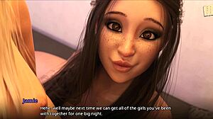 Wvm 157: sexy foursome contrasts teen innocence