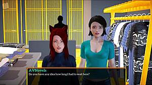 My new family 315 explores redhead with small tits in game