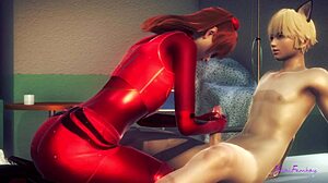 Is Asuka ready to swallow? 😏