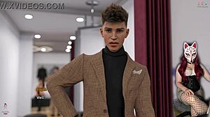 so wild being naked in dressing room for steps 32