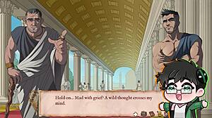 Roman gladiator hunks battle fiercely for freedom, indulging in bold sex during Christmas Yaoi series.