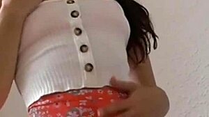 POV striptease leads to intense wet blowjob fuck