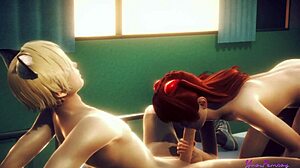 Is Asuka ready to swallow? 😏