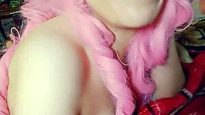 swallowing monster cock after blowjob!