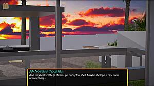 My new family 315 explores redhead with small tits in game