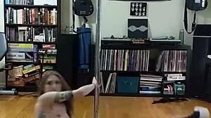 Milf in black and white skirt getting ripped