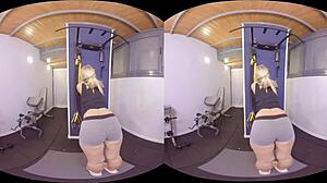 Fitness sex explodes in virtual porn!