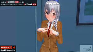 Uncensored Anime Tessa's Handjob Leads to Creampie Onasapo