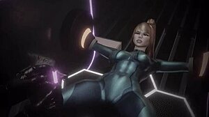 Rule 34 samus hentai cartoon anime! What a wild parody!