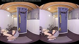 Fitness sex explodes in virtual porn!