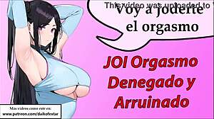 listen to this spanish joi where she says she'll fuck you until you can't take it anymore