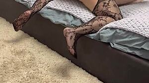 Neighbor with big ass fucks me everywhere