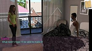 Wife and stepmother in cartoon episode 57