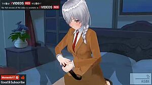 Uncensored Anime Tessa's Handjob Leads to Creampie Onasapo