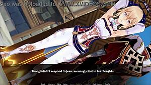 Klee's prank adventure part 2 turns into lesbian fingering fun