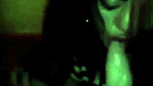 Amateur arab wife gives long blowjob to husband in homemade scene