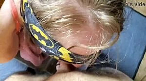 Fucking her in the shop close-up