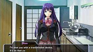 Shion anime angel sleeps through brutal game action