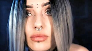 Teen Cosplay Girl in Costume Gets OILED UP and WET for ASMR Action