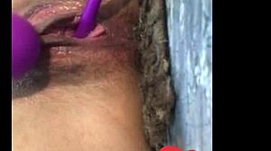 I'm jerking off on video call with my ex's hot friend, feeling sexy and gay as pornstar masturbation turns intense