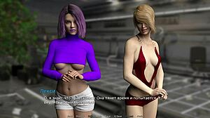 In Waterworld Game, Teen Switches Places and Receives Creampie in Hentai Scene