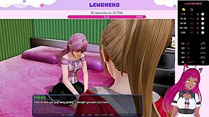 vtuber lewdneko continues harem hotel adventure part 25 😊