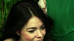 wacky honey gets sperm shot on her face swallowing all the load