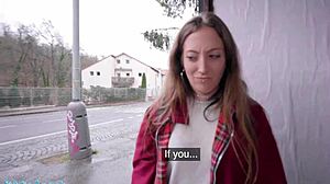 public agent spanish punk babe fucked in public 😈