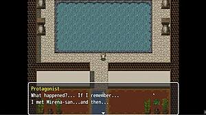 mirenas manor hentai game pornplay ep 1 bath titjob with gigantic witch boobs