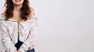 come on, watch how big tits cutie leana lovings masturbates solo in this full casting interview scene...