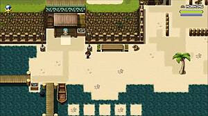 lost lagoon hentai game ep 4 shows sexy nurse examining guy