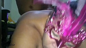 Mature Woman Drinks Cum From Cock