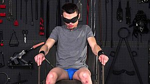 Austin Young gets dominated in a hardcore BDSM dungeon!