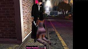 We rushed home after the party in our thongs