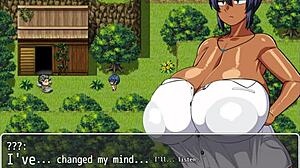 Tanned girl natsuki hentai game ep 6 weird guy is asking for a striptease