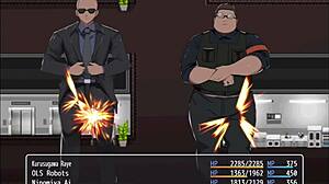 In the base, the chief desires the protagonist and her friend in a fleshlight scenario.