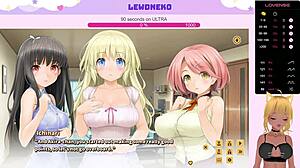 Vtuber Lewdneko Plays Love Cubed Dating Game Part Four