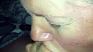 British Milf Expertly Sucks and Swallows Every Drop