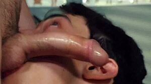 cute gay boys play tennis then fuck