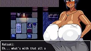 Tanned girl natsuki hentai game ep 6 weird guy is asking for a striptease
