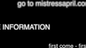 Dominatrix April Interrogates In Prison