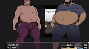 In the base, the chief desires the protagonist and her friend in a fleshlight scenario.