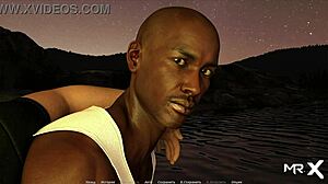 Beautiful Girl Learns Acting Lessons In 3D Game