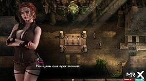 Emily's naked profile in treasure of nadia