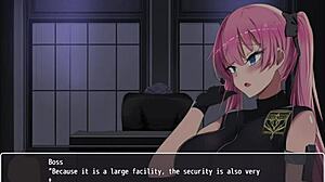 In the base, the chief desires the protagonist and her friend in a fleshlight scenario.