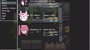 In the base, the chief desires the protagonist and her friend in a fleshlight scenario.