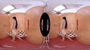 realitylovers shower allurement with anna in pool pov scene