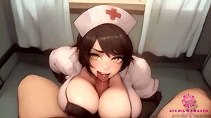 Cute Nurse With Huge Breasts Cares For You Until Cum Pov
